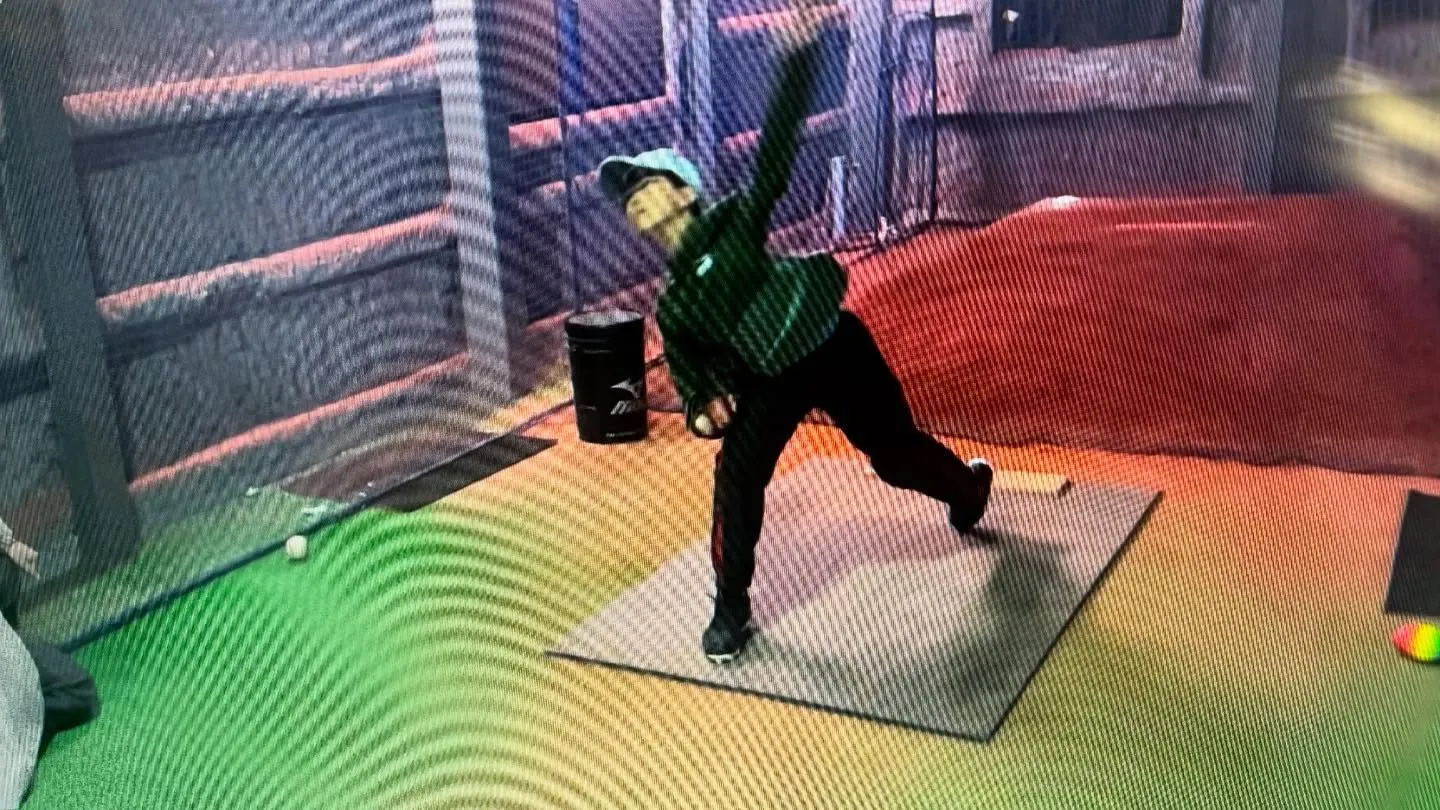 富山県射水市から新六年生の蓮斗君がラプソードピッチ測定の為